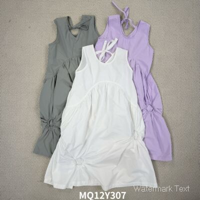 慵懒风不规则连衣裙