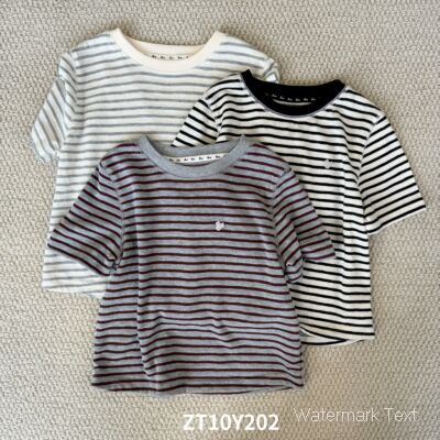 条纹短袖T恤