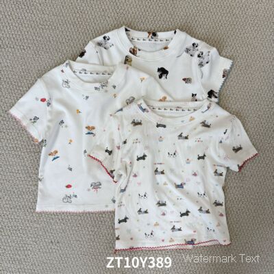 卡通印花短袖T恤