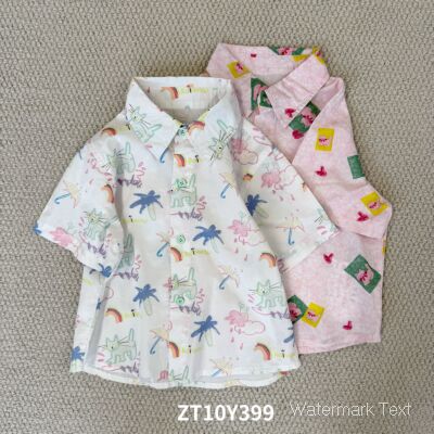 卡通满印衬衫